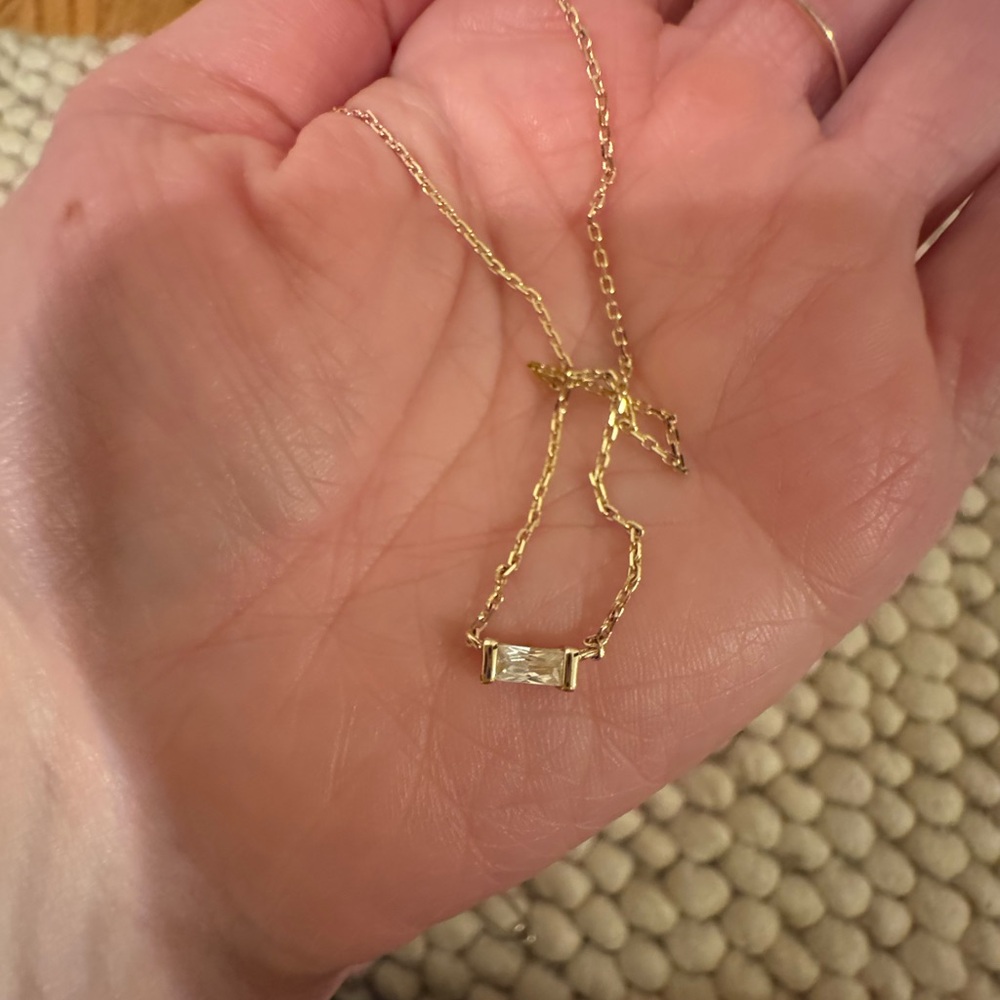 Kendra Scott Juliette Cubic Zirconia Pendant Necklace - Picture 4 of 5